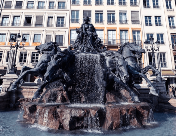 Place des Terreaux & Fontaine Bartholdi