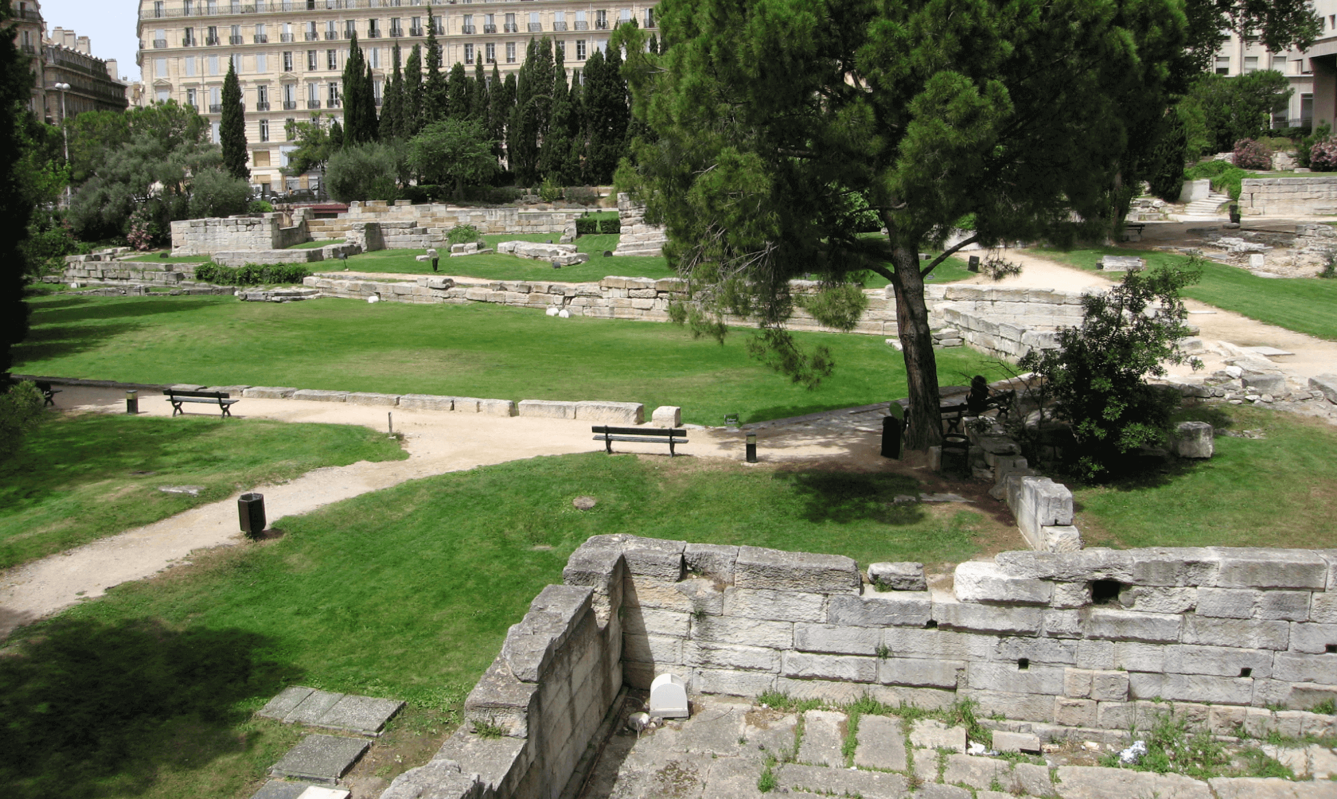 Jardin des Vestiges